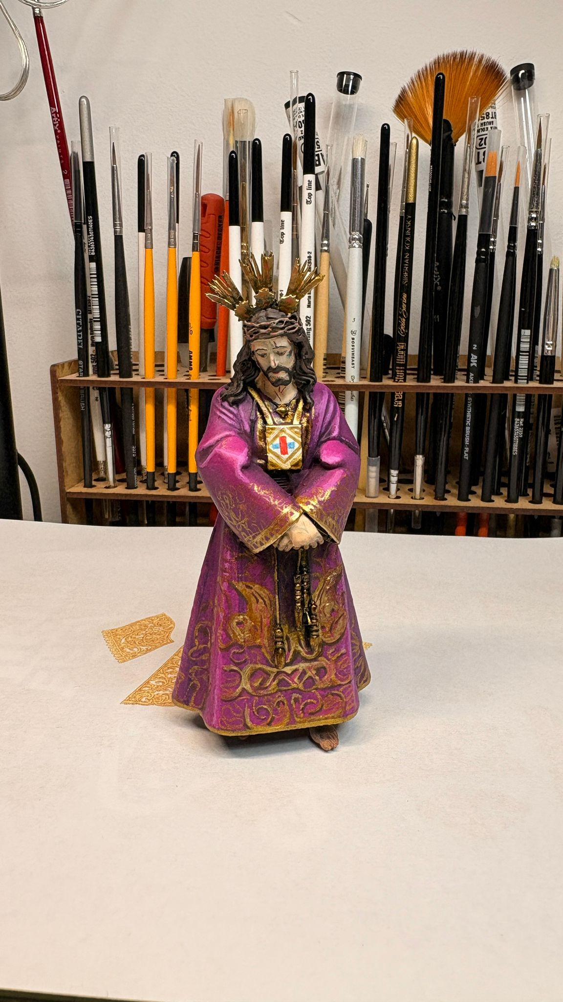 Proceso de elaboración - Cristo del Rescate